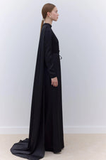 Load image into Gallery viewer, Gala Cape Dress - Black