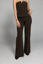 Load image into Gallery viewer, Flared Tailored Trousers