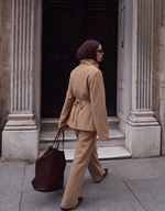 Load image into Gallery viewer, Tie-Back Two-Piece Set - Camel
