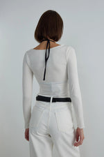 Load image into Gallery viewer, Lindy blouse - Ecru