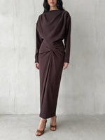 Load image into Gallery viewer, Premium Mocha drape set