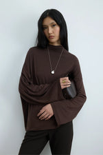 Load image into Gallery viewer, Olivia Blouse - Brown