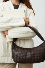 Load image into Gallery viewer, Woven Oval Bag-Brown