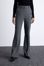 Load image into Gallery viewer, Flared Classic Pants- Grey