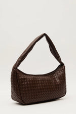 Load image into Gallery viewer, Woven Oval Bag-Brown