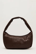 Load image into Gallery viewer, Woven Oval Bag-Brown