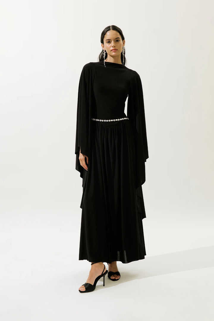 Helsa Evening Dress-Black