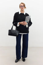 Load image into Gallery viewer, Oversized knitwear- Black