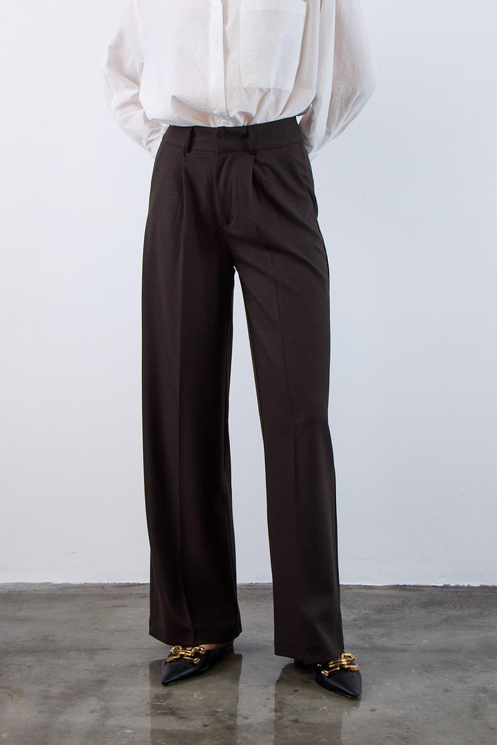 Pleated Tailored Trousers