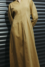 Load image into Gallery viewer, Linen Blend Maxi Dress – Saffron