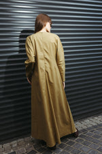 Load image into Gallery viewer, Linen Blend Maxi Dress – Saffron