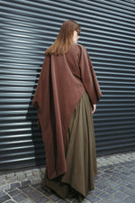 Load image into Gallery viewer, Asymmetrical Modal Blouse – Mocha
