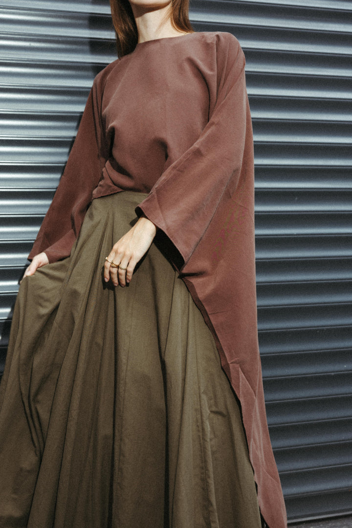 Cotton Maxi Skirt