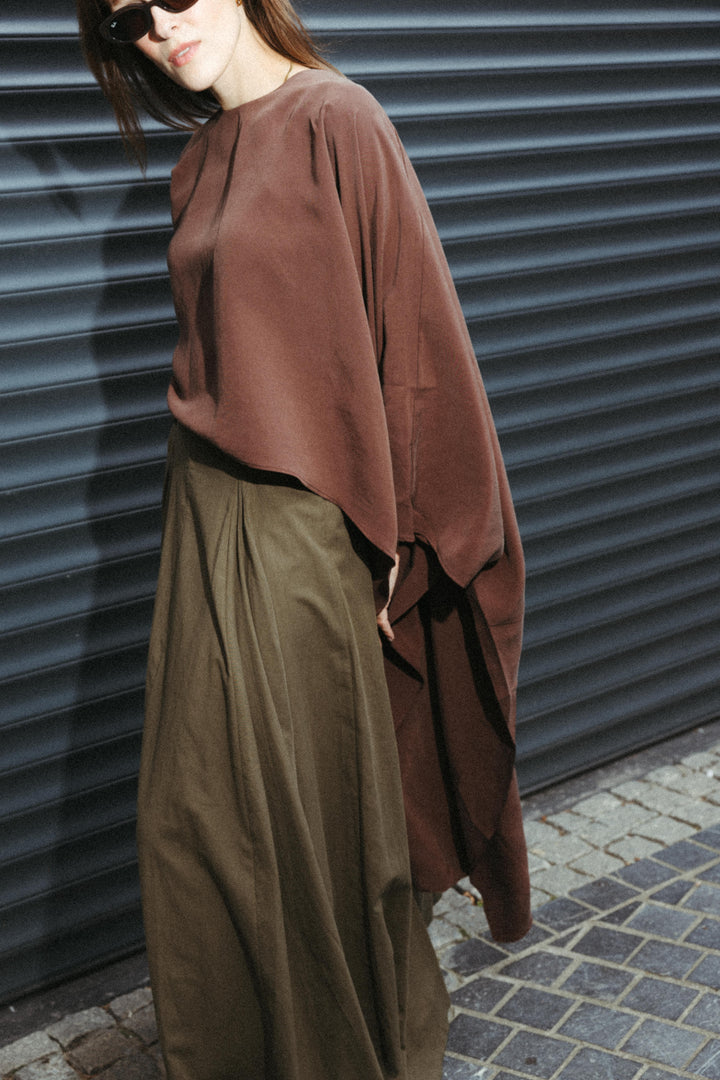 Cotton Maxi Skirt