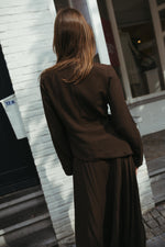 Load image into Gallery viewer, Cotton Two-Piece Set – Chocolate Brown
