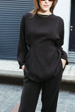 Load image into Gallery viewer, Tencel Three-Piece Set – Black
