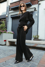 Load image into Gallery viewer, Tencel Three-Piece Set – Black