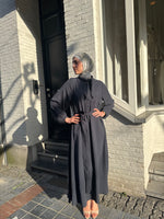 Load image into Gallery viewer, Scarf Detail Tie Waist Dress
