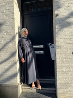 Load image into Gallery viewer, Scarf Detail Tie Waist Dress