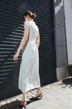 Load image into Gallery viewer, Polka Dot Midi Dress