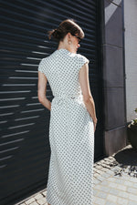 Load image into Gallery viewer, Polka Dot Midi Dress