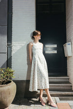 Load image into Gallery viewer, Lemon Blossom Midi Dress