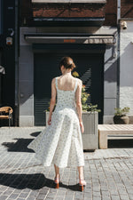 Load image into Gallery viewer, Lemon Blossom Midi Dress