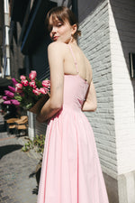 Load image into Gallery viewer, Soft Pink Midi Dress