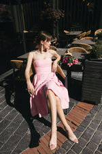 Load image into Gallery viewer, Soft Pink Midi Dress