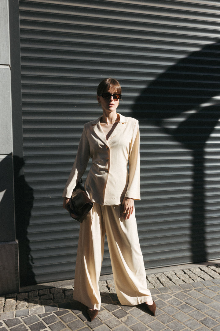 Butter Yellow Tailored Set - LIMITED EDITION