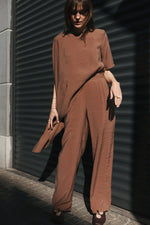 Load image into Gallery viewer, Cocoa Flow Trousers