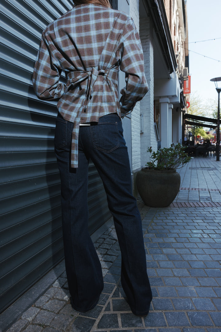 Dark Flared Jeans
