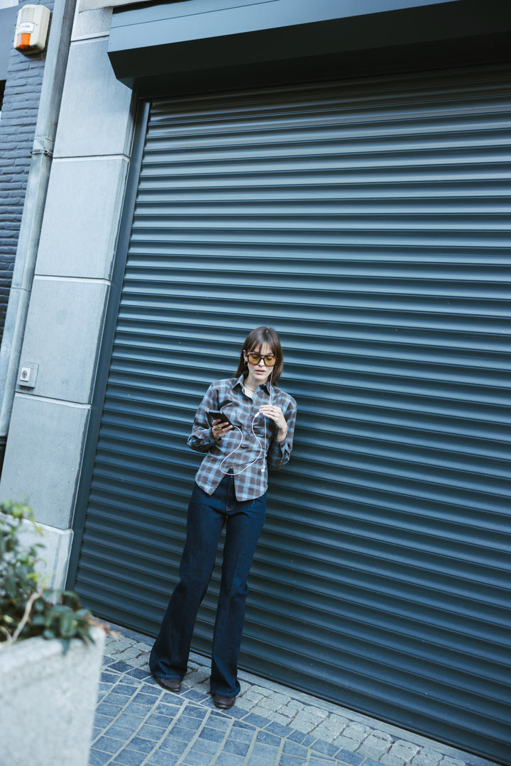 Dark Flared Jeans