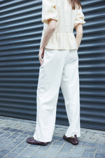 Load image into Gallery viewer, Ecru Summer Flow Trousers