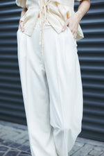 Load image into Gallery viewer, Ecru Summer Flow Trousers