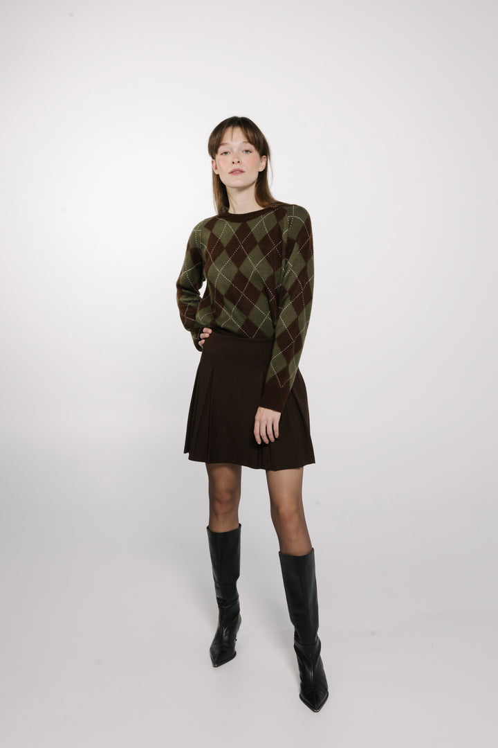 Wool-blend knitwear