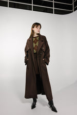 Load image into Gallery viewer, Long Extra-Oversized Trench Coat