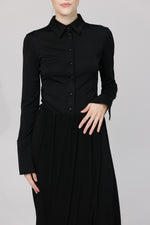 Load image into Gallery viewer, Blouse with Open Back Detail