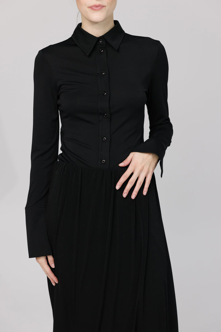 Blouse with Open Back Detail