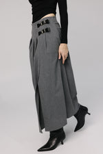 Load image into Gallery viewer, Midi Skirt with Side Slit