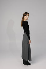 Load image into Gallery viewer, Midi Skirt with Side Slit