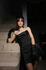 Load image into Gallery viewer, Noir Éclat Dress