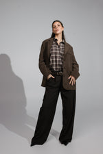 Load image into Gallery viewer, Velvet Oversized Blazer