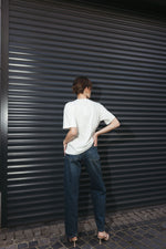 Load image into Gallery viewer, Tailored Waist T-Shirt – White