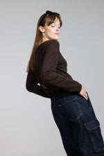 Load image into Gallery viewer, Fine-Knit Linen Sweater with Crew Neck
