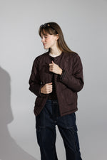 Load image into Gallery viewer, Brown Quilted Jacket