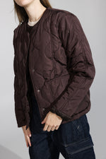 Load image into Gallery viewer, Brown Quilted Jacket