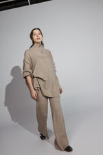Load image into Gallery viewer, Comfortable Two-Piece Set – Beige