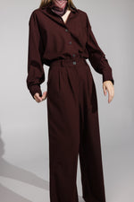 Load image into Gallery viewer, Bordeaux tailored set