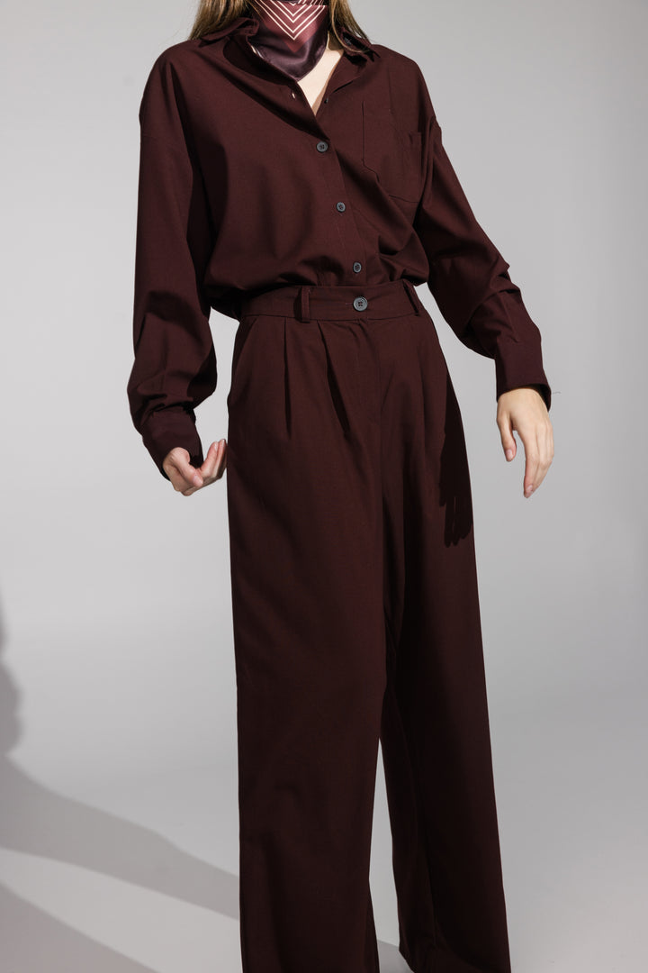 Bordeaux tailored set